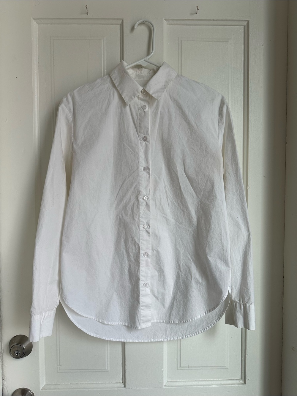 Classic White Women’s Button-Down Shirt Samadisoni Samsoe Small
